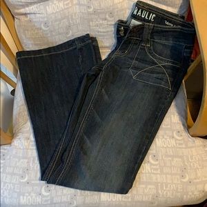 Hydraulic Jeans size 5/6 Low Rise Boot Flare